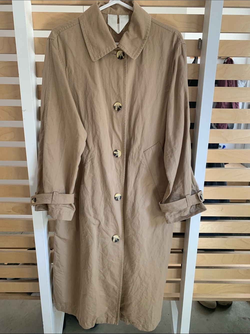 ARKET Cotton Linen Coat